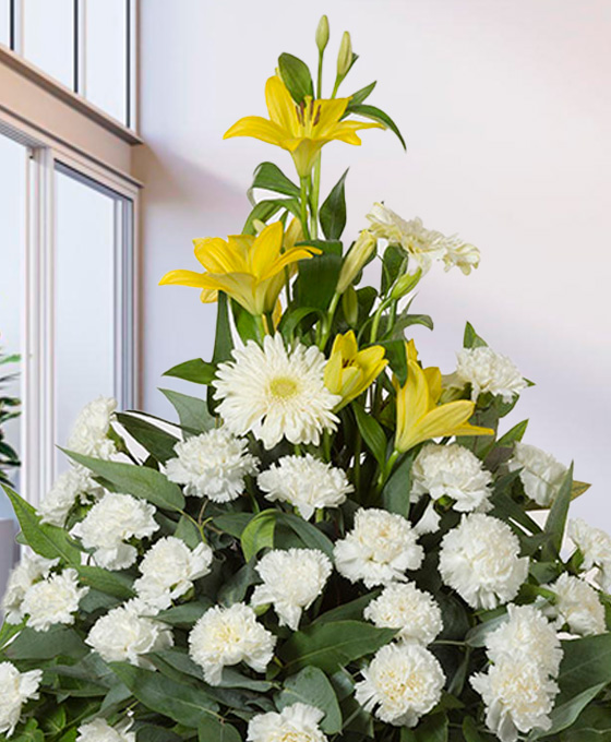 Cómo enviar flores para funerales de Madrid